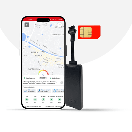 Bike GPS Tracker (Without Voice)