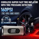 8-in-1 Car Jump Starter with Air Compressor 150PSI