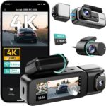 Botslab G980H Pro 3-Channel Dash Cam 4K Front