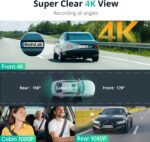 Botslab G980H Pro 3-Channel Dash Cam 4K Front - Image 6